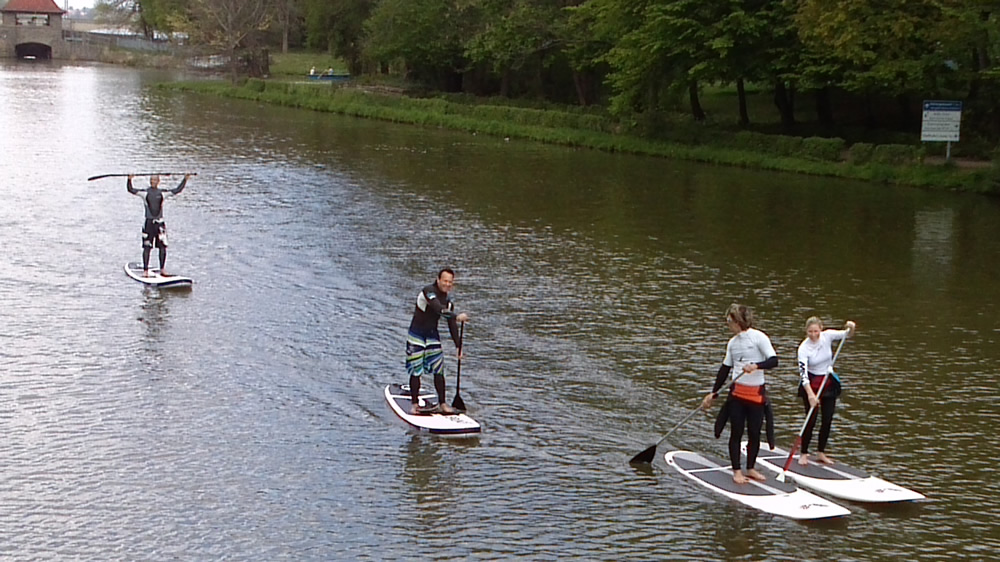 SUP Kurs Leipzig Flutbecken - bodypro